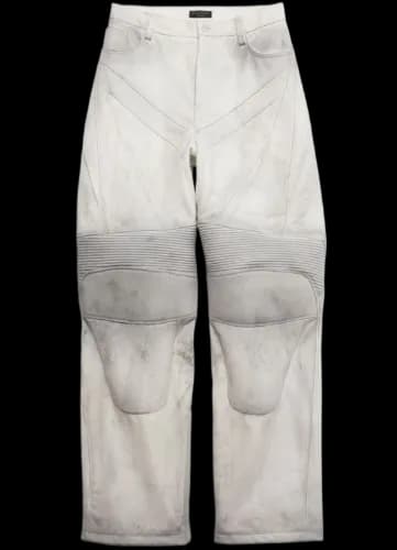 BALENCIAGA MOTORCYCLE PANTS
