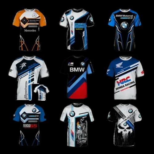Motorsport Tee Mercedes BMW - Honda - Alpine - Ferrari