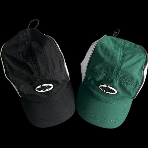 corteiz cap black - greey