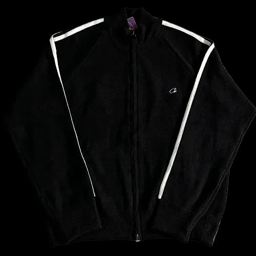 corteiz zip up Knit  fleece