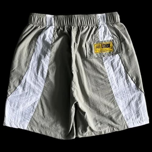 corteiz Shorts  Alcatraz Sun & Rain - Gray - Image 2