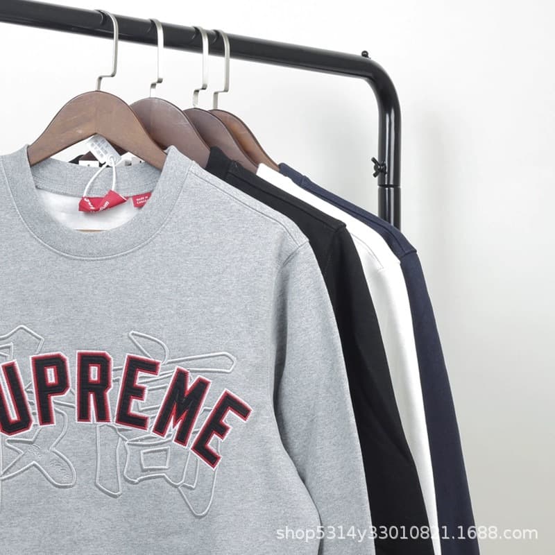 Satin Appliqué Hooded Sweatshirt美式街头潮牌字母刺绣卫衣男