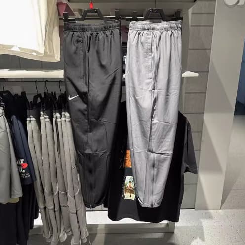 2024 summer new classic woven loose quick-drying casual trousers with cuffs and cuffs men's sports pants FQ4781