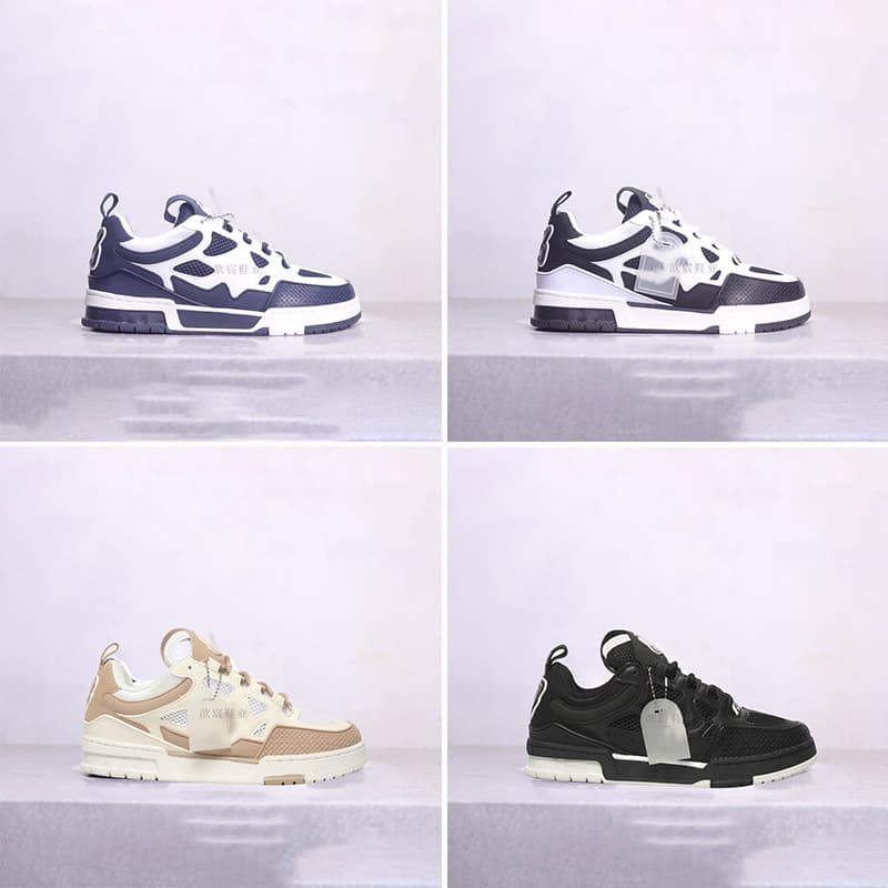 2023 new donkey trainer casual sports shoes men's high board Ben tide brand board shoes European and American fashion couple style