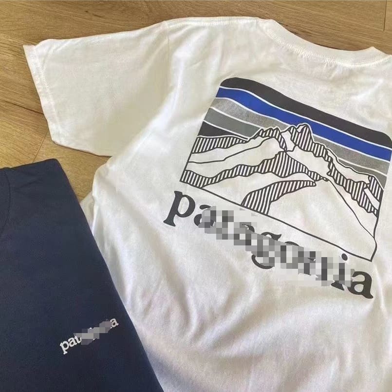 Foreign trade outdoor mountain series men and women's popular summer short-sleeved T-shirt trend