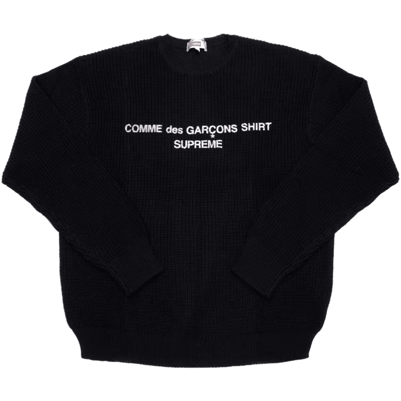 Supreme CDG Knit Sweater