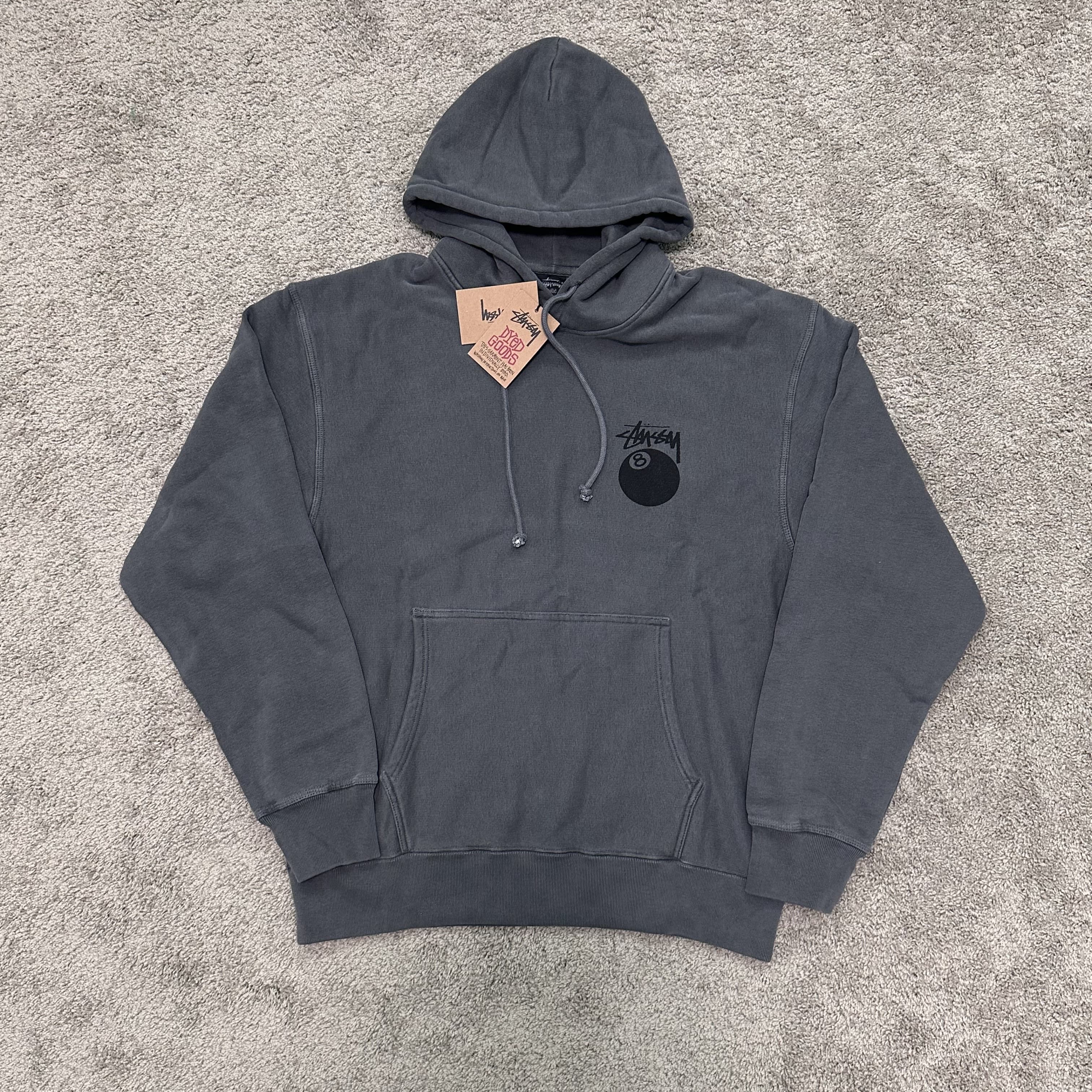 Stussy 8Ball Pig. Dyed Hoodie