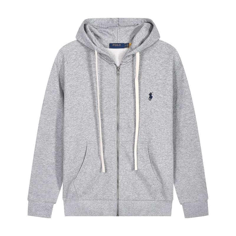 Zipper Japanese style small label sweatshirt men's hooded spring and autumn cardigan jacket large size loose cotton long-sleeved top
