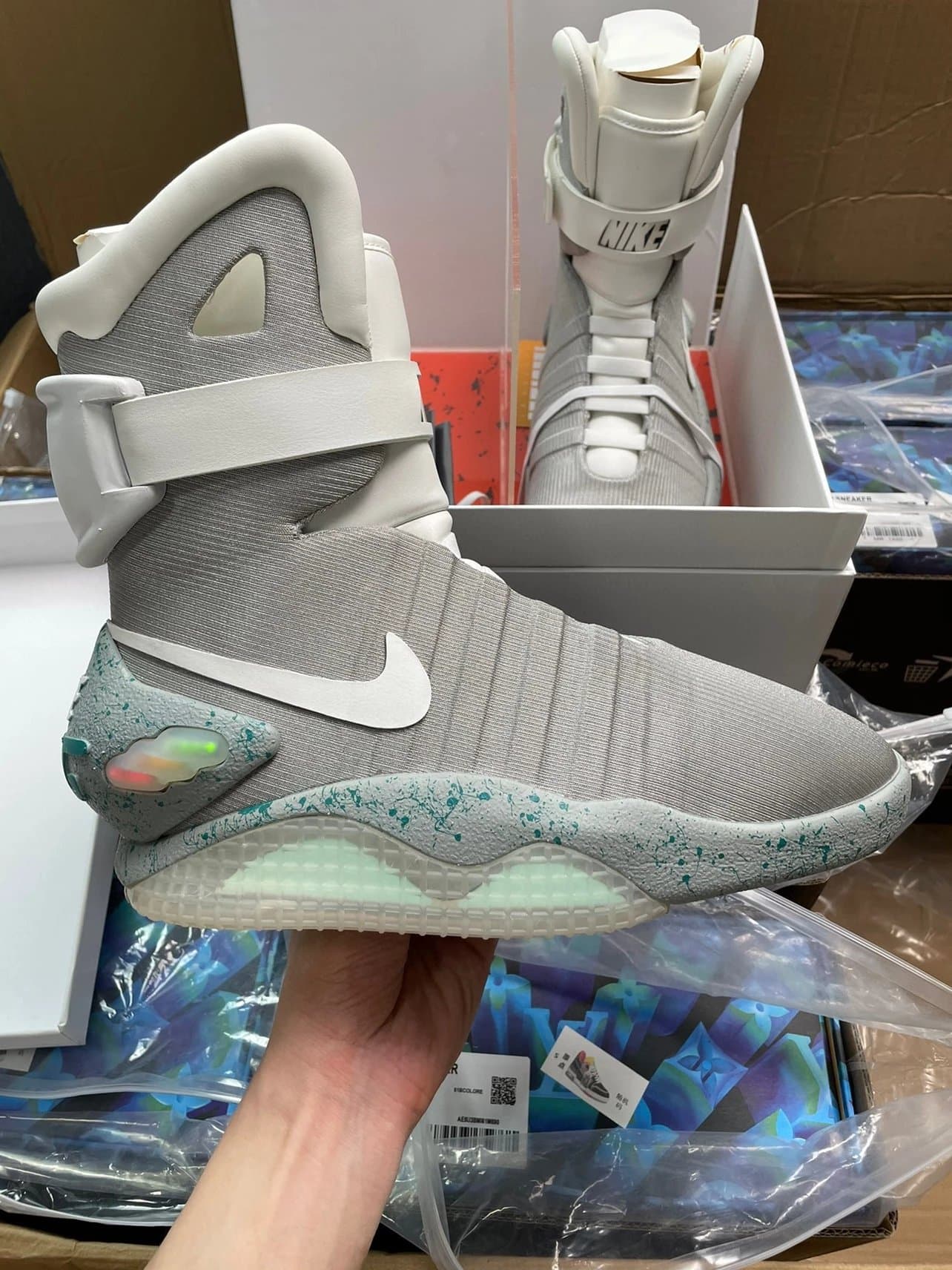 【定制】终极理想回到未来nike 耐克 回到未来bb 定制鞋不退换