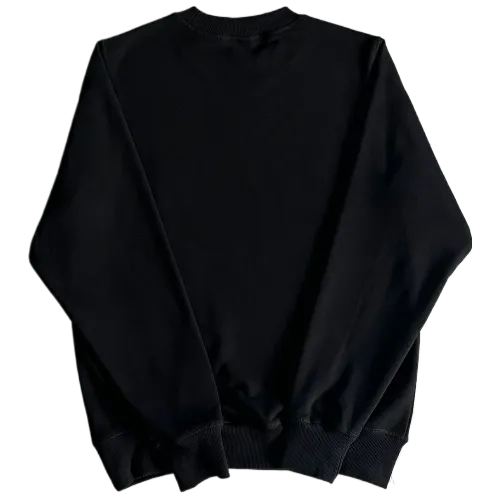 corteiz Crewneck Alcatraz Basic black-yellow - Image 2
