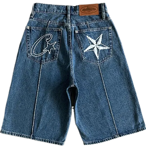 corteiz shorts c-star denim - Image 2