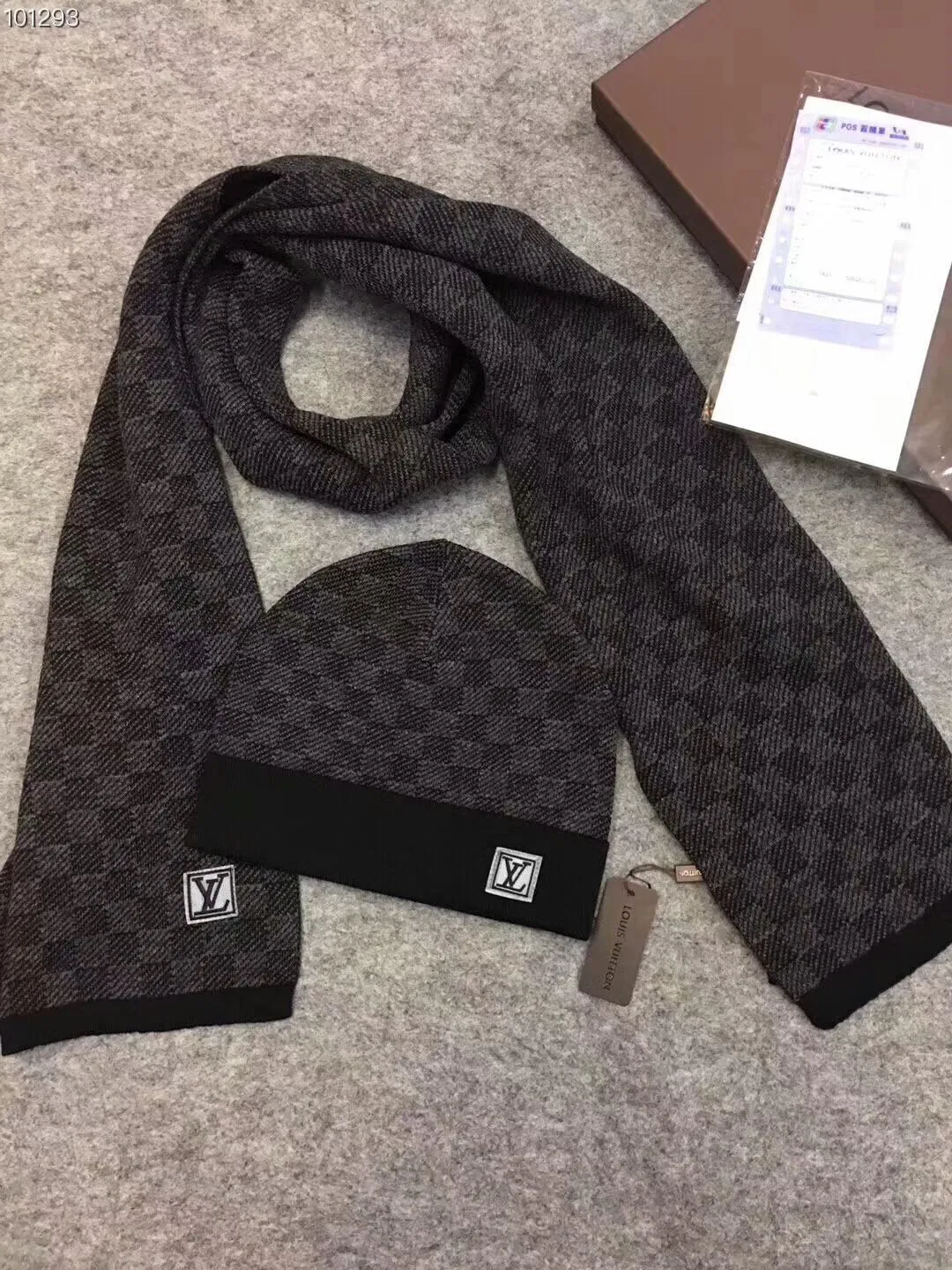 针织羊毛围巾帽子套装ASI (27) - Main product image by PASL