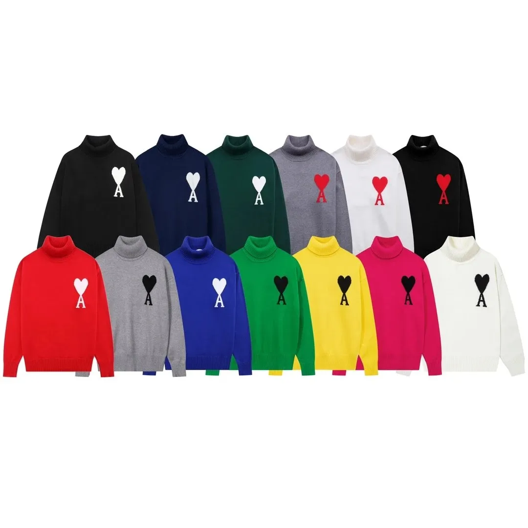 高领针织衫云朵爱心提花毛衣ASI (24) - Main product image by PASL